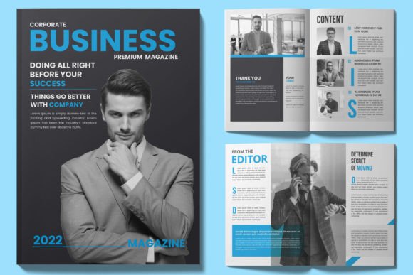 Corporate Business Bifold Brochure: Your Design Blueprint