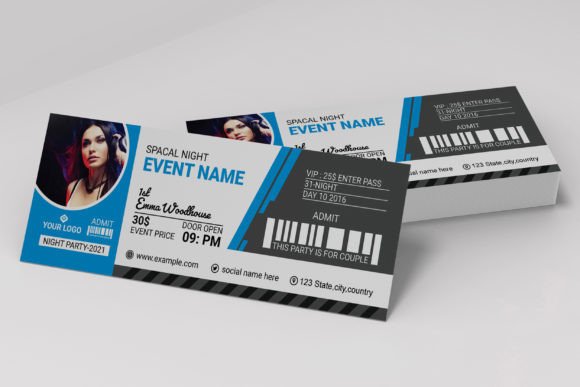 Craft Professional Event Experiences with This Ticket Template