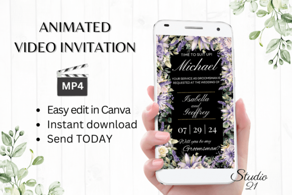 Digital Groomsman Proposal W3411GM: A Modern Script for Creative Projects