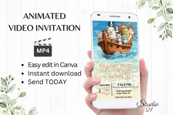 Digital Jungle Safari Birthday Invite: Wild Fun in Minutes