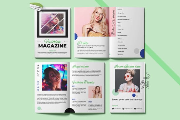 Mastering Editorial Design with Fashion Magazine Template 2022