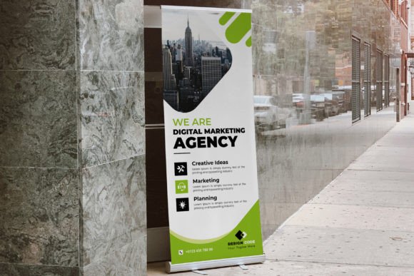 Modern Rollup Banner Template Design for Your Business