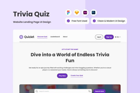 Quizlet - Trivia Quiz Landing Page V3: A Deep Dive