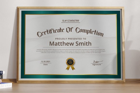 Simple Modern Classy: A Certificate Template for Instant Professionalism