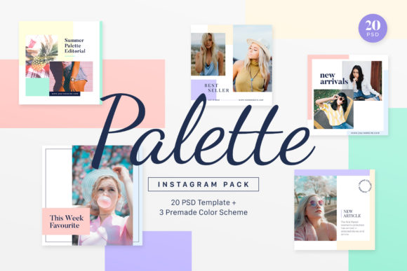 Social Media Instagram Pack - Palette: A Designer's Practical Guide