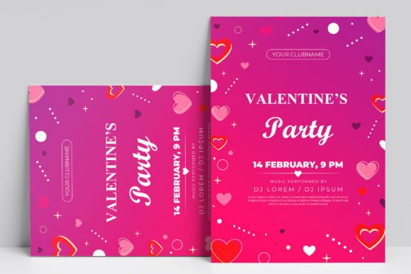 Valentine's Party Flyer Design: Get Noticed Fast
